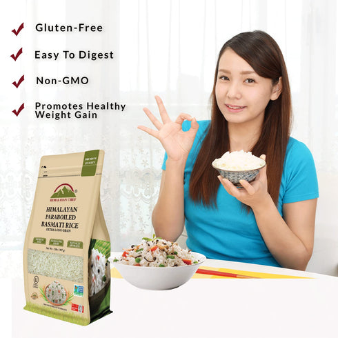 Parboiled Basmati Rice 2 lbs | HIMALAYAN CHEF